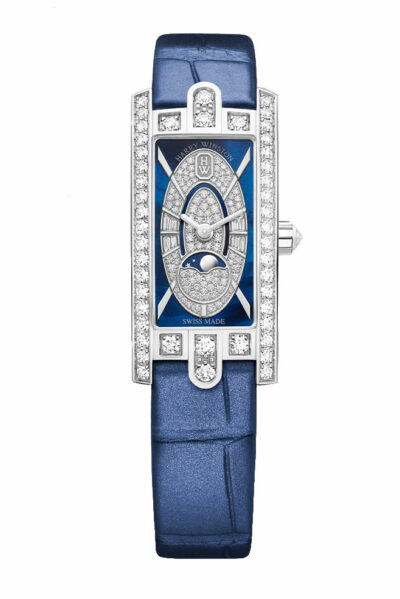 Harry Winston Avenue C Mini Moon Phase R.AVCQMP16WW004 - Price on request