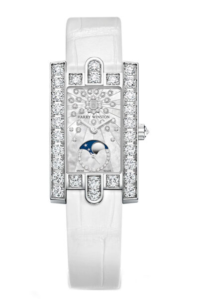 Harry Winston Avenue Classic Moon Phase R.AVEQMP21WW008 – Price on request