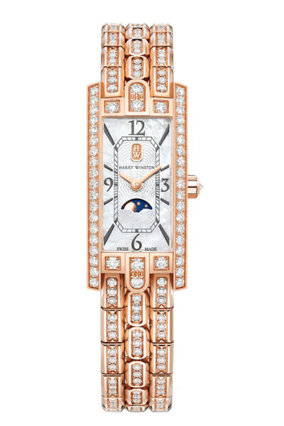Harry Winston Avenue C Mini Moon Phase R.AVCQMP16RR003 – Price on request