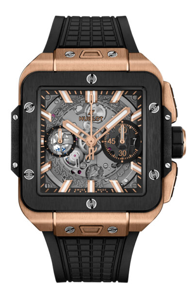 Hublot Square Bang Unico King Gold Ceramic R.821.OM.0180.RX - Price on request