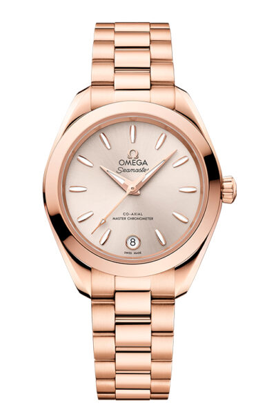 Omega Seamaster Aqua Terra 150M 30 mm, Sedna™‑Gold mit Sedna™‑Goldband R.220.50.30.20.09.001